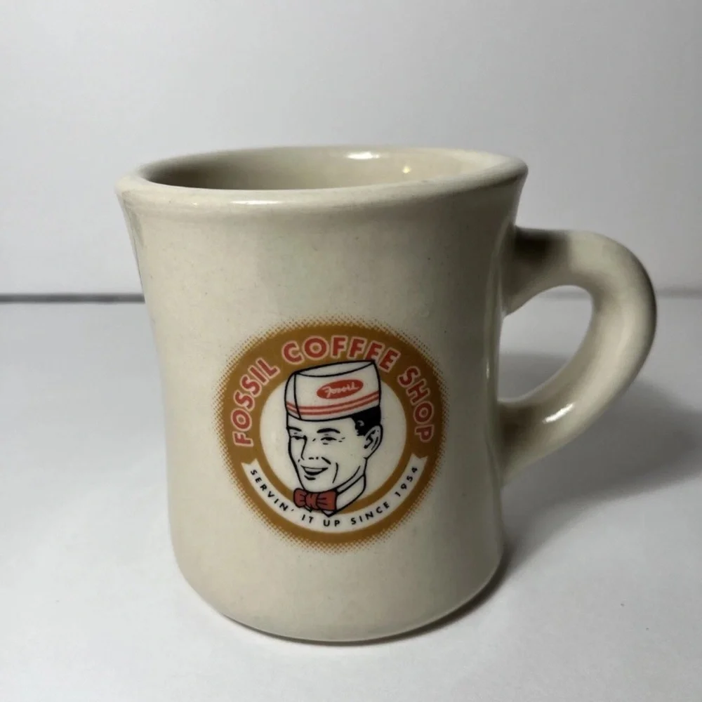 1990 FOSSIL COFFEE MUG